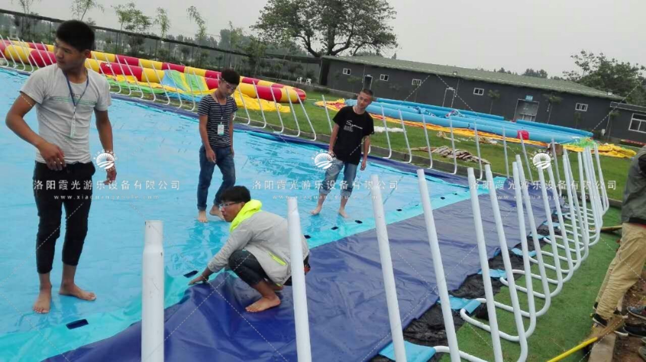龙子湖支架游泳池